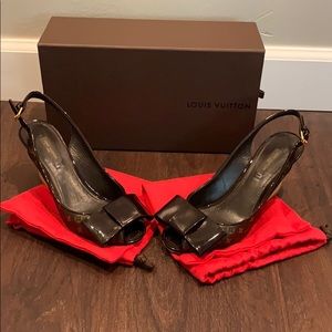 Woman’s Louis Vuttion Small Wedge Heels